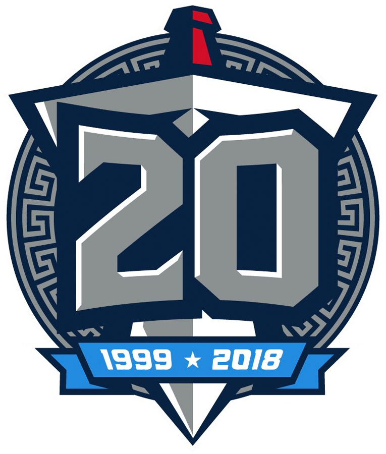Tennessee Titans 2018 Anniversary Logo DIY iron on transfer (heat transfer)